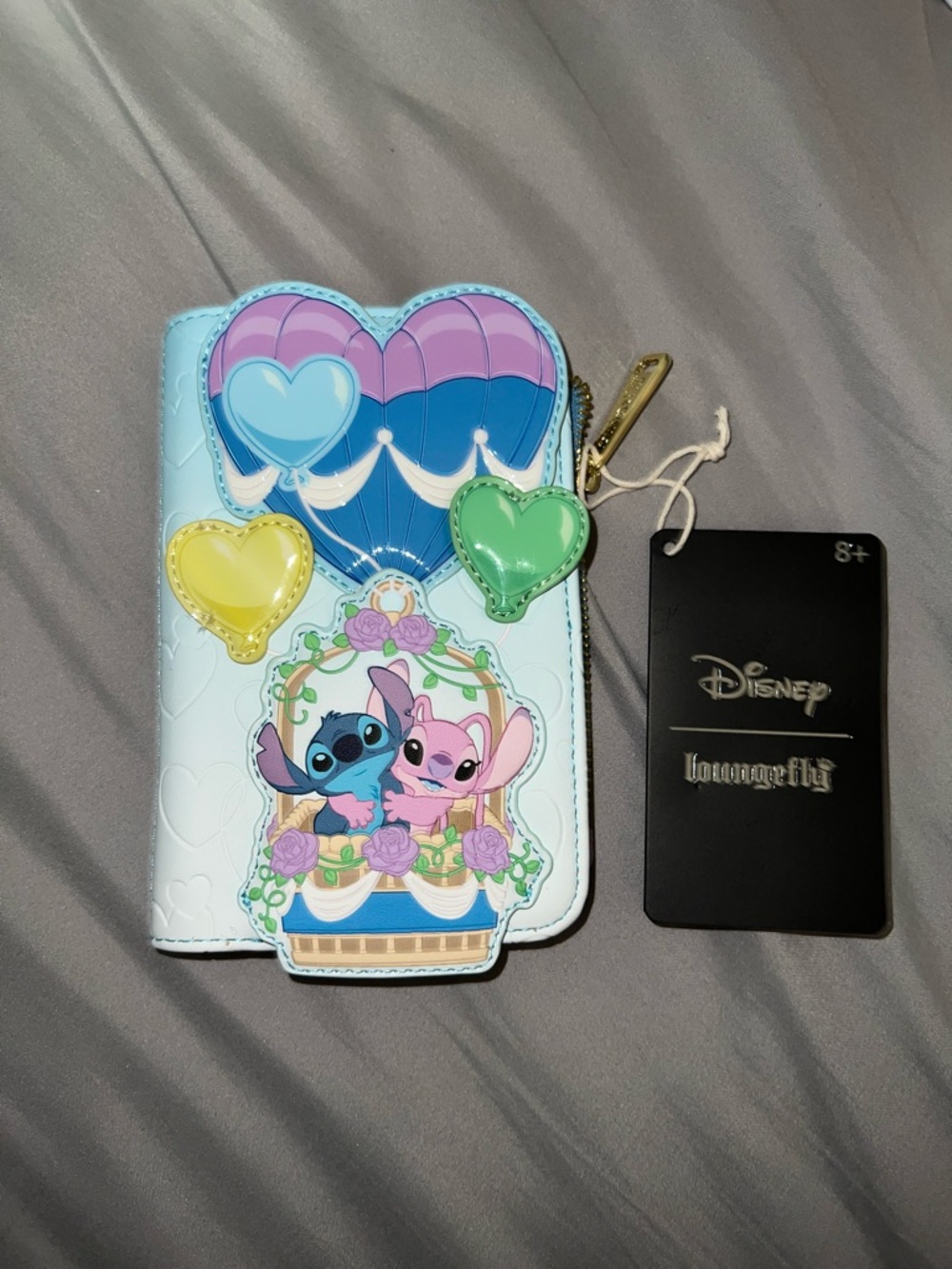 Disney Loungefly Lilo & Stitch Hot Air Balloon Wallet - BoxLunch Exclusive